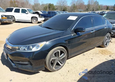 2017 Honda Accord Ex-L V6 из США, поврежденный, VIN 1HGCR3F00HA004780